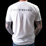 White Classic 1911 Syndicate T-shirt